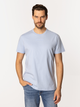 T-shirt męski basic bawełniany Lee Cooper Classic-1160 2XL Błękitny (5905991727279) - obraz 3