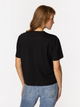 T-shirt damski basic bawełniany Lee Cooper Cropped-8515 XL Czarny (5905991728832) - obraz 2