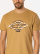 T-shirt męski bawełniany Lee Cooper Diamond3-1160 L Musztardowy (5905991735717) - obraz 4