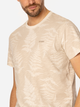 Футболка бавовняна довга чоловіча Lee Cooper Fern-3170 2XL Персикова (5905991727897) - зображення 4