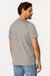 T-shirt męski basic bawełniany Lee Cooper Henley-1160 XL Szary (5905991736578) - obraz 2