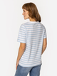 T-shirt damski w paski bawełniany Lee Cooper Karmen-4160 XL Błękitny (5905991728436) - obraz 2