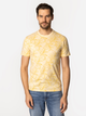 T-shirt męski z nadrukiem bawełniany Lee Cooper Lemon-3170 M Żółty (5905991727705) - obraz 3