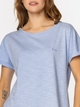 T-shirt damski basic bawełniany Lee Cooper Lydia-8317 M Błękitny (5905991728542) - obraz 4