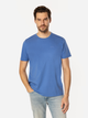T-shirt męski basic bawełniany Lee Cooper Obutch-875 M Niebieski (5905991736110) - obraz 3