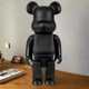 Дизайнерська іграшка Беарбрік 28 см чорний. Статуетка Bearbrick 400% Black. Bearbrick - зображення 4