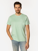 T-shirt męski basic bawełniany Lee Cooper Obutch-875 2XL Zielony (5905991736448) - obraz 1
