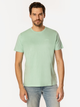 T-shirt męski basic bawełniany Lee Cooper Obutch-875 L Zielony (5905991736424) - obraz 3
