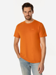 T-shirt męski basic bawełniany Lee Cooper Obutch-875 L Pomarańczowy (5905991736295) - obraz 1