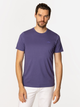 T-shirt męski basic bawełniany Lee Cooper Obutch-875 M Fioletowy (5905991736455) - obraz 1