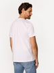 T-shirt męski basic bawełniany Lee Cooper Obutch-875 2XL Biały (5905991736073) - obraz 2