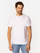 T-shirt męski basic bawełniany Lee Cooper Obutch-875 2XL Biały (5905991736073) - obraz 3