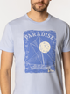 Футболка бавовняна довга чоловіча Lee Cooper Paradise-1160 L Блакитна (5905991727750) - зображення 4