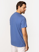 T-shirt męski basic bawełniany Lee Cooper Pocket-1160 M Fioletowy (5905991727064) - obraz 2