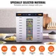 Дегідратор VEVOR SS-10X 1000 W з нержавіючої сталі, 300 x 280 мм - изображение 5