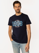 T-shirt męski z nadrukiem bawełniany Lee Cooper Run Club-1160 2XL Czarny (5905991735687) - obraz 3