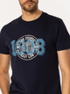 Футболка бавовняна довга чоловіча Lee Cooper Run Club-1160 XL Чорна (5905991735670) - зображення 4
