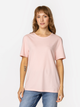 T-shirt damski basic bawełniany Lee Cooper Sia-9505 XL Różowy (5905991736820) - obraz 3