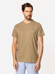 Футболка бавовняна довга чоловіча Lee Cooper Simple-1180 3XL Хакі (5905991726807) - зображення 2