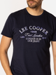 T-shirt męski bawełniany Lee Cooper Slog1-1160 S Granatowy (5905991735601) - obraz 4