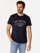 T-shirt męski bawełniany Lee Cooper Slog1-1160 L Granatowy (5905991735618) - obraz 3