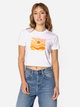 Футболка бавовняна коротка жіноча Lee Cooper Sun-1160 XL Біла (5905991729358) - зображення 3