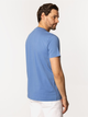 T-shirt męski basic bawełniany Lee Cooper Summer-1145 L Niebieski (5905991727620) - obraz 2