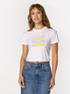 T-shirt damski z nadrukiem bawełniany Lee Cooper Sun-1160 M Błękitny (5905991729389) - obraz 3
