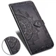 Кожаный чехол-книжка Epik Art Case с визитницей для Huawei Mate 10 Lite Черный - изображение 6