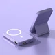 Портативний зарядний пристрій Power Bank JJT-A27-1 PD20W+QC 22.5W з Бездротовий зарядний пристрій 10000 mAh (Purple) Epik (192112) - зображення 2