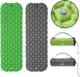 Надувной туристический коврик GardenLine 190 x 56 x 5.5 см, 450 г Зеленый (CAM8939_green) - изображение 2