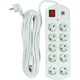 Мережевий фільтр живлення PowerPlant 10 м, 10 розеток, USB, явро, 100% модь (YS-N6065/10) (EX610563) - зображення 2