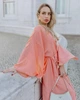 Платье-кимоно Date Affair Peach & Sand персиковый + бежевый one size - изображение 5