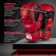 Рукавиці для ММА Phantom Muay Thai Red S/M (капа в подарунок) (PHMMAG2705-SM) - зображення 5