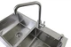 Мийка з нержавійки AQUAMILL 7843 INOX + дозатор + змішувач - зображення 10