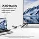 USB Хаб Baseus 7-in-1 багатофункціональний перехідник Metal Gleam 7-Port Type-C HUB Adapter Type-C to USB3.0*2, Type-C(PD)*1, Type-C*1, 4KHDMI, TF, SD (WKWG020113) Grey - зображення 10
