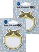 Упаковка паперових стікерів Centrum Cute Cat №4 8124524 75х81 мм 30 аркушів 2 шт (2000998491604) - зображення 1