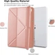 Чехол iPad 11" 2025 (Накладка с ТермоЭффектом) Y-Stand Rose Gold (41223) - изображение 3