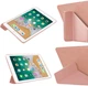 Чехол iPad 11" 2025 (Накладка с ТермоЭффектом) Y-Stand Rose Gold (41223) - изображение 4