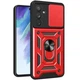 Протиударний броньований чохол із захистом камери для Samsung Galaxy A25 (A256) Armor Case Keysion red - зображення 1