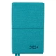 Щоденник датувань 2024 Leo Planner 12х20см Glory 252412 бірюзовий /252412/ - зображення 1