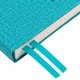 Щоденник датувань 2024 Leo Planner 12х20см Glory 252412 бірюзовий /252412/ - зображення 4