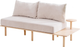 Sofa modułowa HOMLA SERI 2-osobowa 180 x 76 x 75 cm Beige (5904183871288) - obraz 1