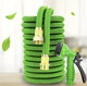 Шланг для поливу міцний з розпилювачем від 2.5 м до 12.5 м MAGIC HOSE Green - изображение 1