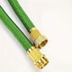 Шланг для поливу міцний з розпилювачем від 2.5 м до 12.5 м MAGIC HOSE Green - изображение 6