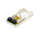 Подвійна розетка Ritar RJ45 UTP Cat5 8P8C 2 порти Біла (StR-8P8CRJ45-2) - зображення 3
