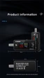 Тестер Kowsi KWS-DC28 многофункциональный DC 5.5x2.5, TFT Display 0.96", 4-30V, 0-12A, 0-360W, Black - изображение 3