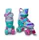 Розсувні ролики квади Scale Sports розмір 30-33 (колеса, що світяться). Rainbow Tiffany (754992869) - зображення 4