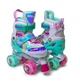 Розсувні ролики квади Scale Sports розмір 30-33 (колеса, що світяться). Rainbow Tiffany (754992869) - зображення 7