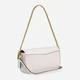 Сумка кросс-боди женская из натуральной кожи маленькая Coach Brook Flap Chain Bag Brass/Chalk BG-COA-82 Белая (313038537500) - изображение 7